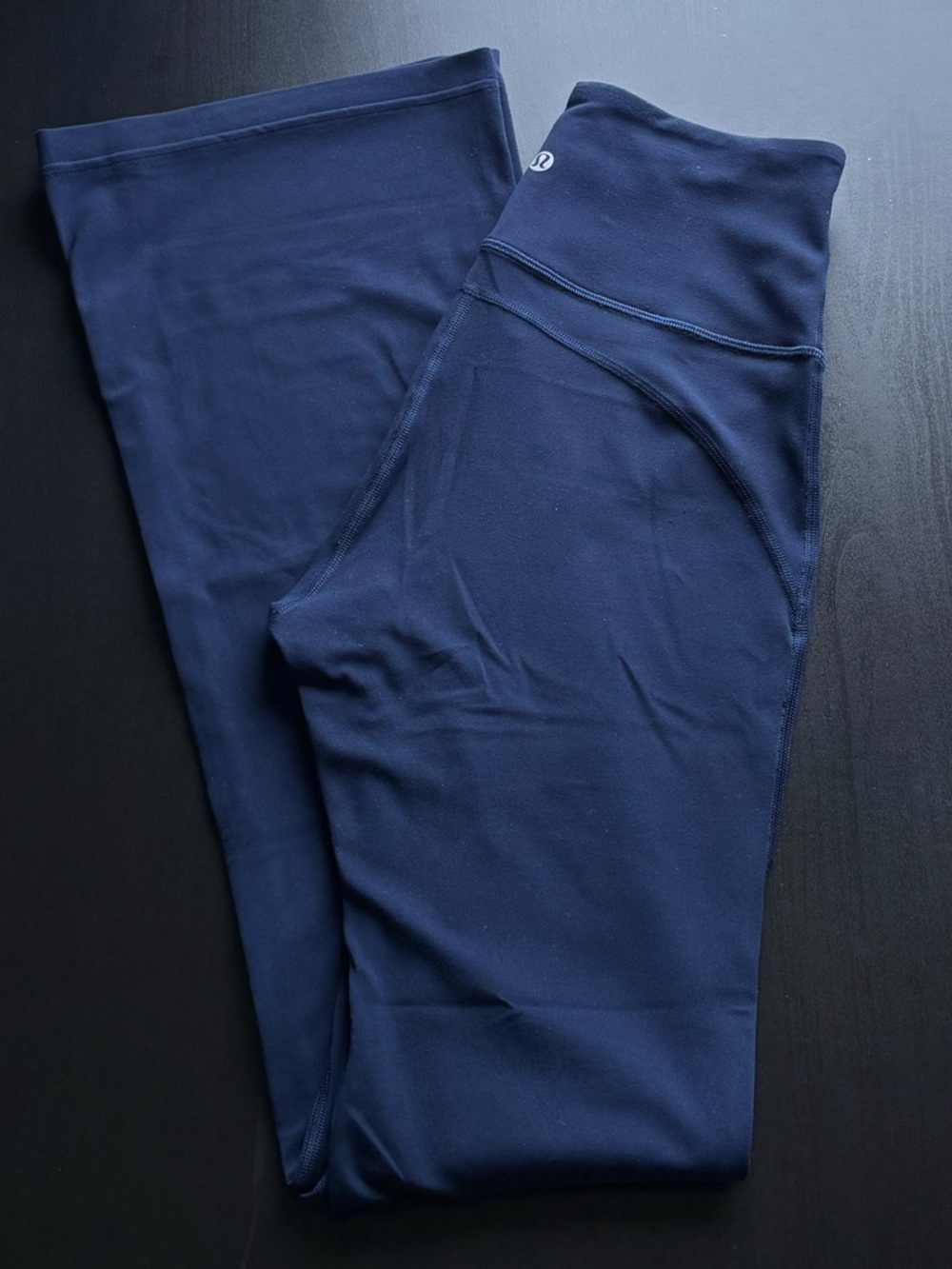 Lululemon Groove Flare High Rise Pant in True Navy